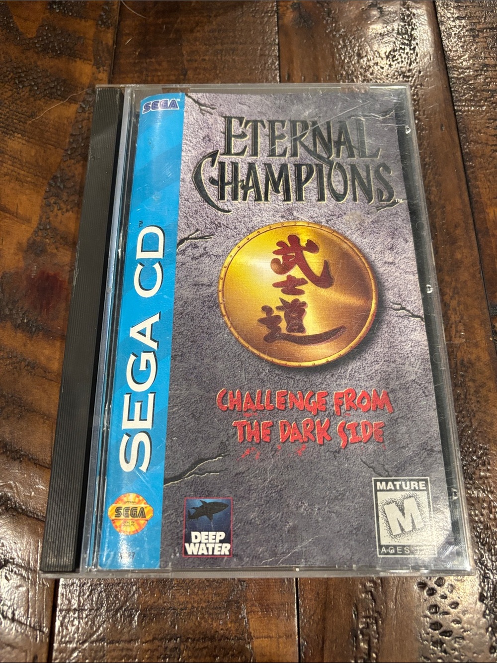 Eternal Champions Challenge From the Dark Side Sega CD CIB Tested Manual